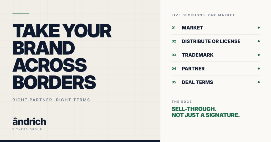 Take Your Brand Across Borders - five decisions behind every new market