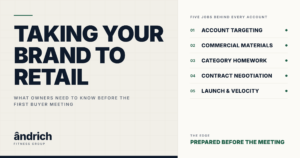 Taking your brand to retail: the five jobs behind every account